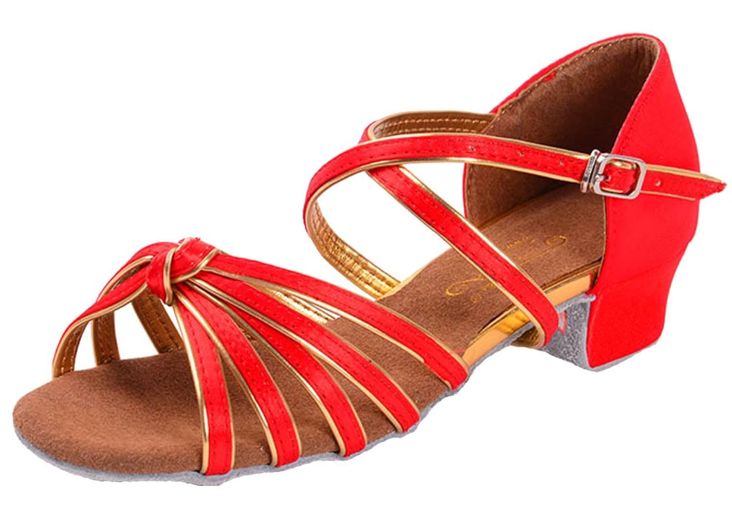 HW-GOODS Girl's Square Knot 5 Stripes Buckle Low Heeled Dance Shoes (Toddler/ Little Kid/ Big Kid)
HW-GOODS Girl's Square Knot 5 Stripes Buckle Low Heeled Dance Shoes (Toddler/ Little Kid/ Big Kid)
