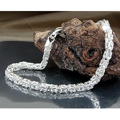 Schmuck Armband, 3mm K�nigskette, Silber 925 21cm