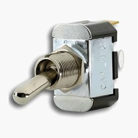 PANELTRONICS SWITCH SPDT METAL BAT HANDLE (ON)/OFF/(ON)