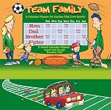 Team Family 2012 Wall Planner (calendar)