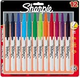 Sharpie RT Retractable Permanent Markers, 12 Pack