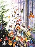 Favor Butterfly Woods 3000pc Jigsaw Puzzle by David Penfound
