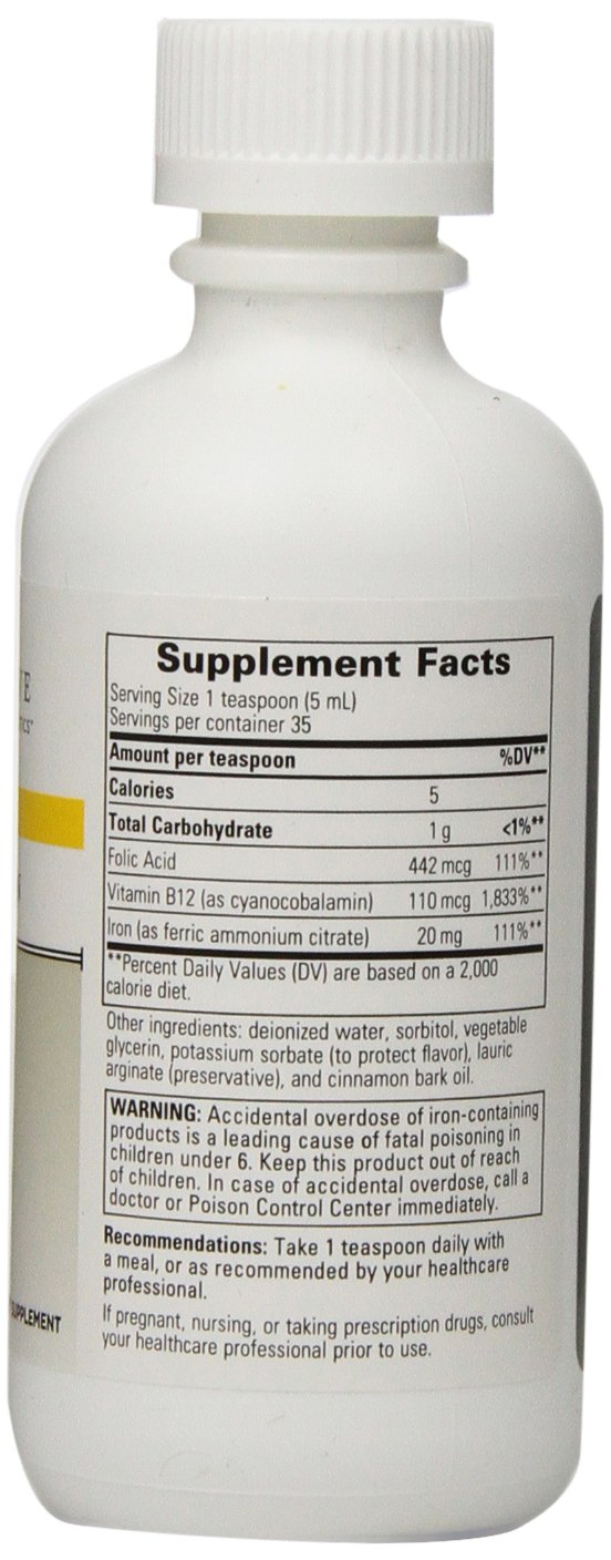 Amazon.com: Integrative Therapeutics Liquid Iron, Cinnamon, 6 fl ...