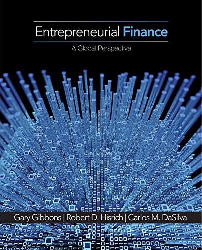 Entrepreneurial Finance: A Global Perspective