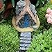 u-hoMEy Miniature Fairy Garden Stone House Statue Home Decoration Outdoor Decor