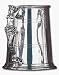 Alchemy Gothic - Freya Saga Tankard - English Pewter Beer Stein - AAT7