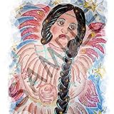Kia Ann of the Little People - 10x10 Wall Clock