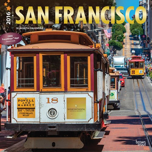 San Francisco 2016 Square 12x12 (ST-Gold Foil) (Multilingual Edition)