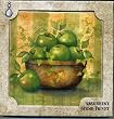 Tile Trivet ~ Apples ~ 6 inch x 6 inch ~ code 266d
