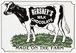 Hershey's Cow Porcelain Refrigerator Magnet