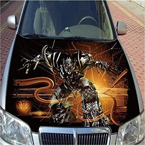 Bonnet Car Engine Hood Full Cover Sticker Decal Graphics Adhesive Waterproof (7)