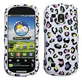 MyBat Colorful Leopard Faceplate Hard Cover Case for Samsung Continuum i400 ....