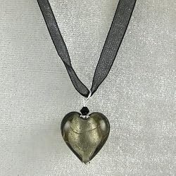 Murano Glass Pendant - Sophie Gray