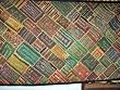 Ethnic Olive Green Yellow Tribal Kutch Embroidery Tapestry Wall Hanging 78"