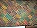 Ethnic Olive Green Yellow Tribal Kutch Embroidery Tapestry Wall Hanging 78"