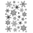 Christmas Holiday Reusable Decoration Stickers