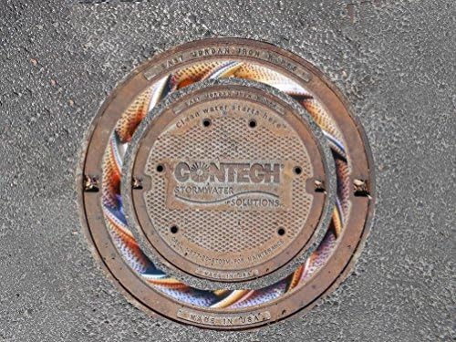 Street Cover Jewelry ( Storm Water ) - The Jewelry Infrastructure Collection - 12 x 16 a limited edition of 10 Giclee's per image.