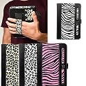 Vangoddy Wild Zebra Portfolio executive case with Hand Wrap for Samsung P1000 Galaxy Tab 7-inch 3G NATPC M009S 7 inch 2GB Google Android Tablet PC Tabtech 7" Google Android Tablet HTC Flyer 7 FlashTab 7" BlackBerry PlayBook Tablet Sony Reader Pocket Edition Digital Book PRS950 NookColor