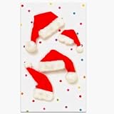Stuffed Stickers - Santa Hats