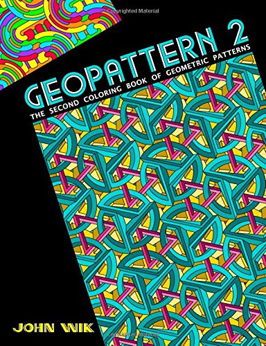 geopattern 2 the second coloring book of geometric patterns volume 2
