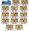 Thomas & Friends: Alphabet Train - 14 Piece Floor Puzzle