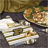 Purdue Boilermakers NCAA Ceramic Cheese Board Set