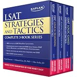 Kaplan LSAT Strategies and Tactics Complete 3-Book Series ~ Kaplan