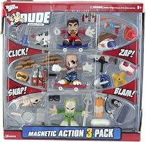 Tech Deck Dude Evolution Magnetic Action 3 Pack
