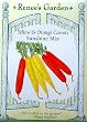 Sunshine Carrots Yellow and Orange Seeds 1300 Seeds