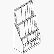 Waddell Mfg Co PB19428 Red Oak Boards