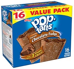Pop-Tarts, Frosted Chocolate Fudge, 16-Count Tarts (Pack of 8)