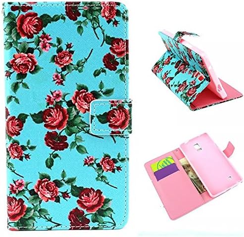 Samsung Galaxy Note 4 Case,XYUN Colorful Cartoon Design Flip Smart PU Leather Stand Case Credit Card Slot Wallet Cover for Samsung Galaxy Note 4 Smartphone ,Include a XYUN Mobile Phone Cleaner Dust Plug Gift - Flowers in full bloom