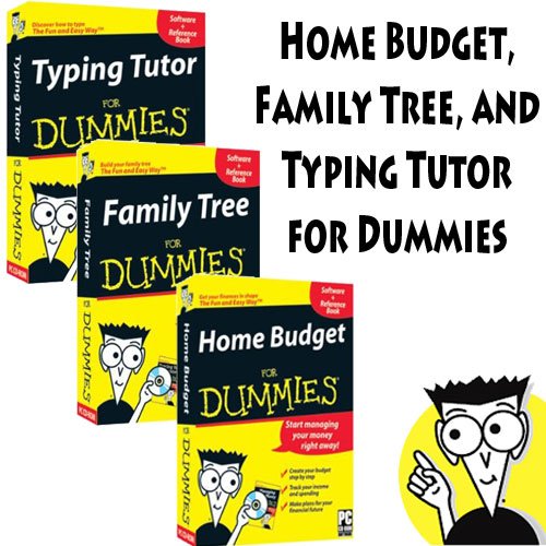 Home Budget, Family Tree, and Typing Tutor for Dummies