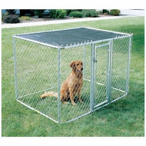 Midwest Chain Link Portable Kennel 6' x 6' x 4' K9664 Compare price