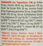 Braincharger Performance - gegen Müdigkeit + für geistige Leistung mit Guarana, Koffein, Maca, Ginkgo, Carnitin, Vitamine, 30 Kapseln, 1er Pack (1 x 25,8 g)