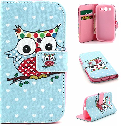 Samsung Galaxy S3 Case, HUAYANG Waterproof Shockproof Screen Protective Flip Skin Cover Credit Card Slot Wallet Phone Cases For Samsung Galaxy S3