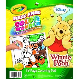 Crayola Color Wonder Winnie The Pooh Coloring Pad: Toys &amp; Games