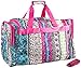 World Traveler Boho Patchwork Duffle Bag 22-inch