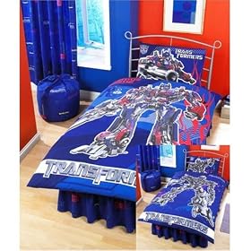 Zap Transformers Reversible Duvet Set, Single