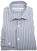 Perry Ellis Men's Premium Ribbon Stripe French Cuff Slim Fit Dress Shirt