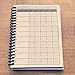 TrainRite Compact Fitness Journal - Black (An Exercise Log Book)