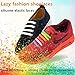 Upgraded Version of Tie-free and Wash-free Silicone Shoelaces for Adults (Colorful Black and White）