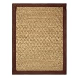 Chesapeake Seagrass 5-foot by 7-foot Area Rug, Chocolate