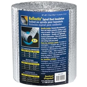 Buy Reflectix DW1202504 Spiral Duct Wrap by Reflectix now!