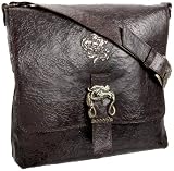 Mark Nason Cracked Leather Messenger Bag