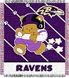 Baltimore Ravens NFL Triple Woven Jacquard Throw (Baby Series) (36"x46")