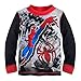 Disney Store Spider-Man Night Crawler PJ Pals Pajama Sleep Set for Boys, Black