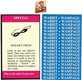 Special Sneaky Thief Card for 1985 Wabbit Wampage Adventure Board Game
