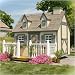 Little Cottage Company Cape Cod Playhouse Kit with Floor Cape Cod with Floor