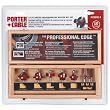Porter-Cable PCRBS10 10 Piece Master Woodworking Router Bit Set